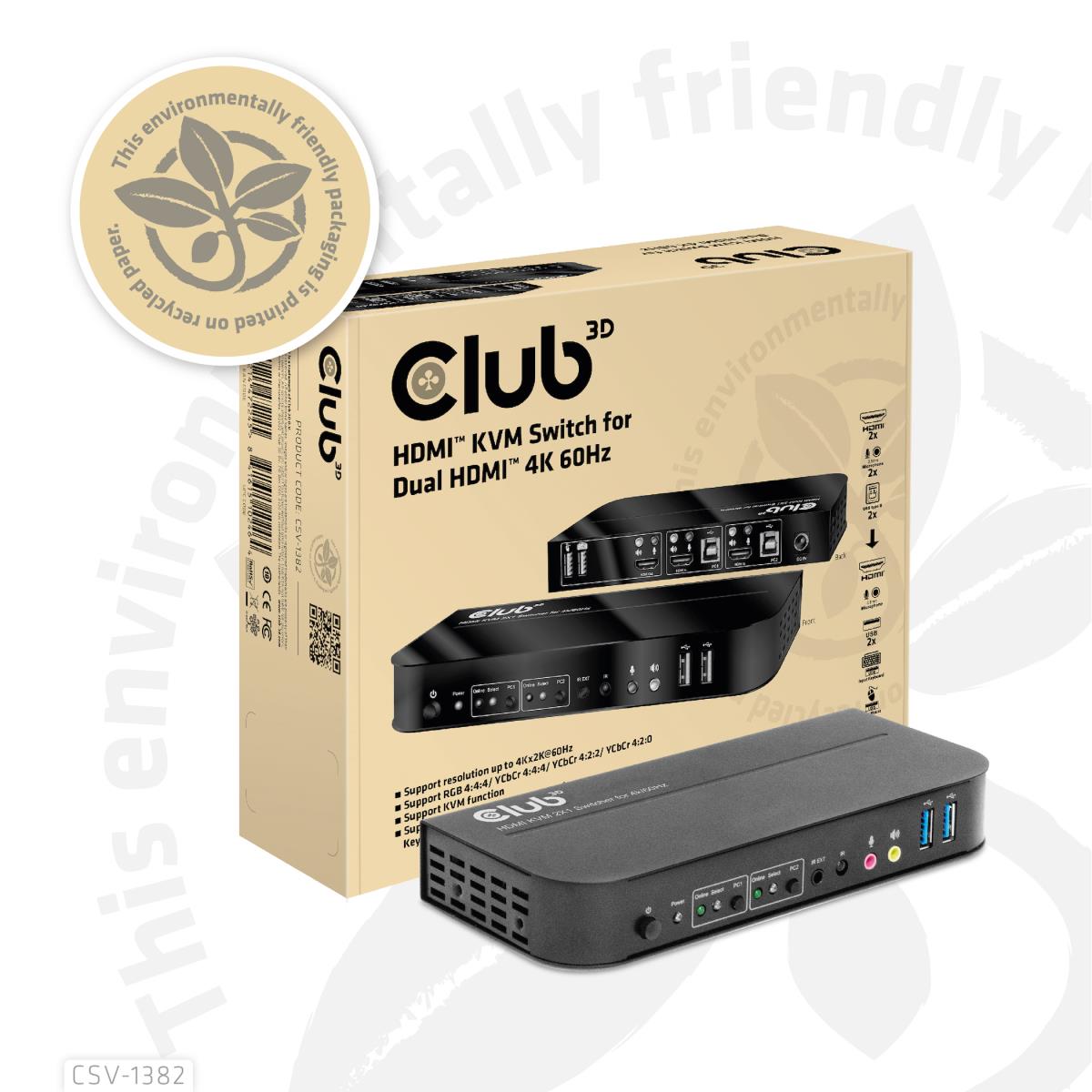 Hdmi KVM Switch For Dual Hdmi 4k60hz