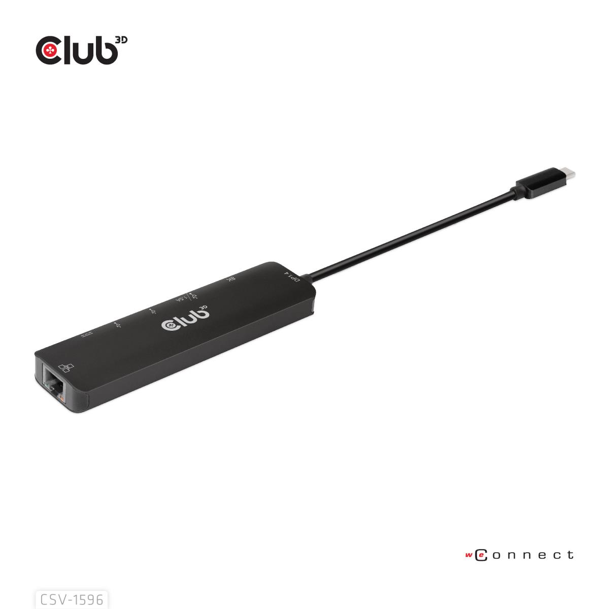 USB Gen1 Type-c, 6-in-1 Hub With Hdmi 8k30hz, 2xUSB