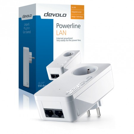 Dlan 550 Duo+ Powerline Fast Ethernet