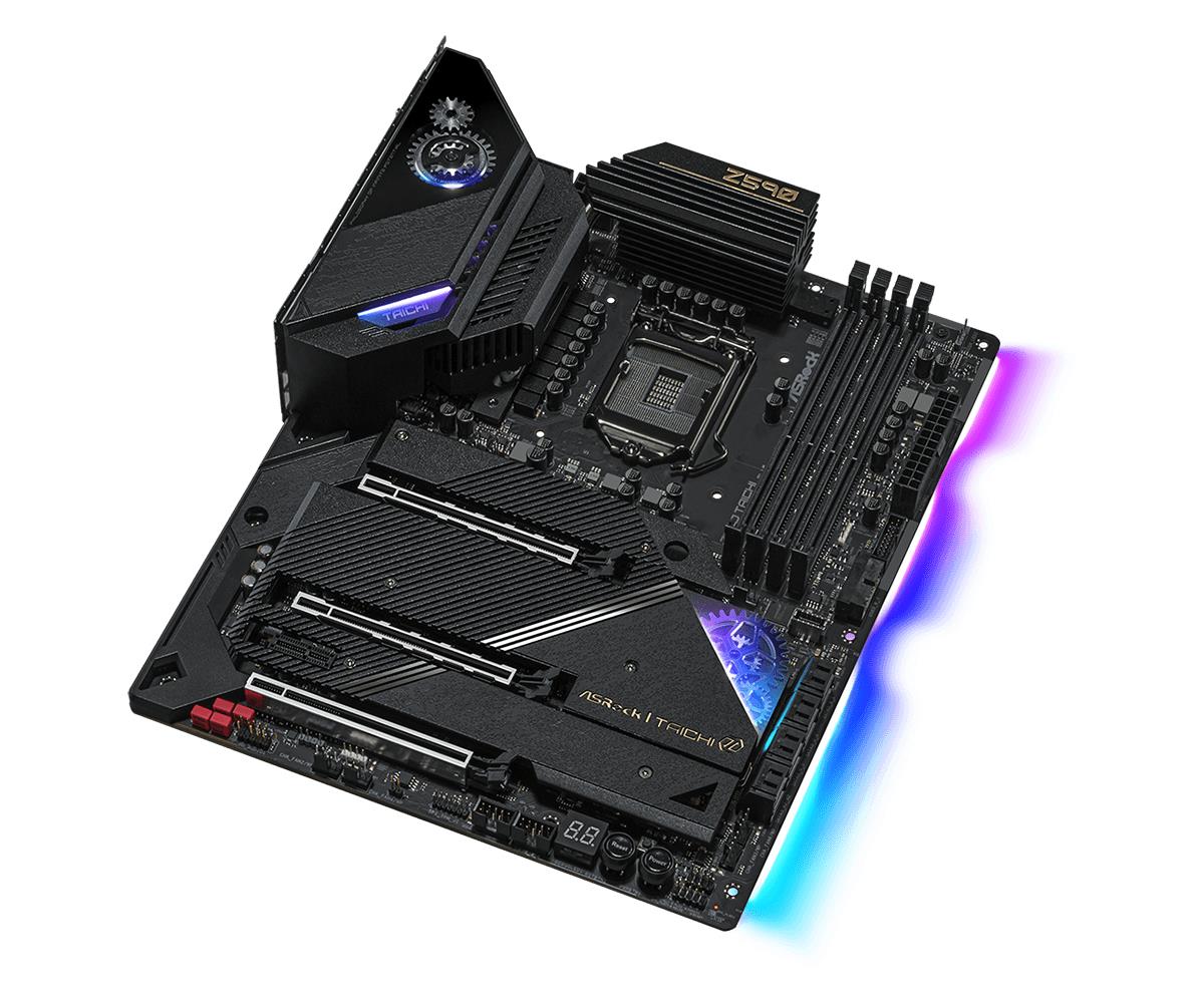 Motherboard Z590 Taichi LGA1200 Intel Z590 4 X Ddr4 USB 3.2 SATA 3 7.1ch Hd Audio ATX