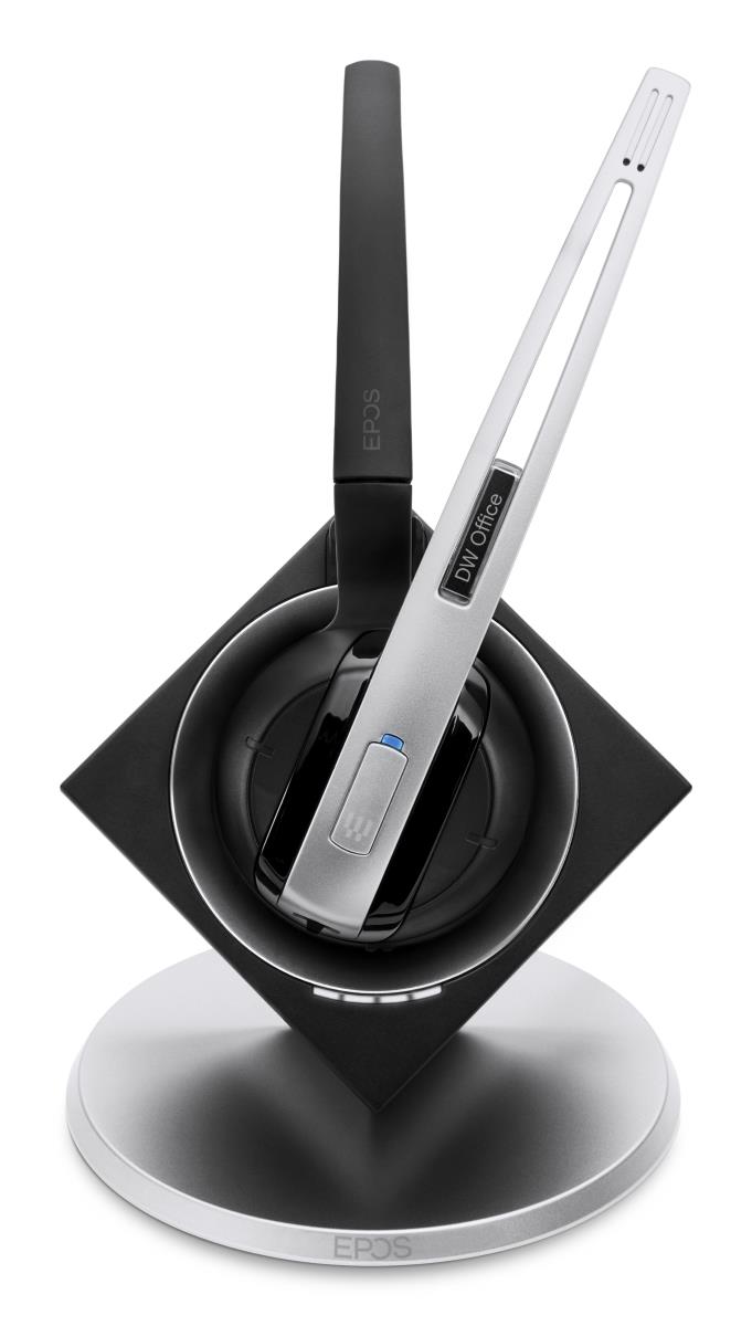 Wireless DECT DW Office ML/ DW 10 ML - MS Lync Mono Headset With Base/ Desk Phone And PC