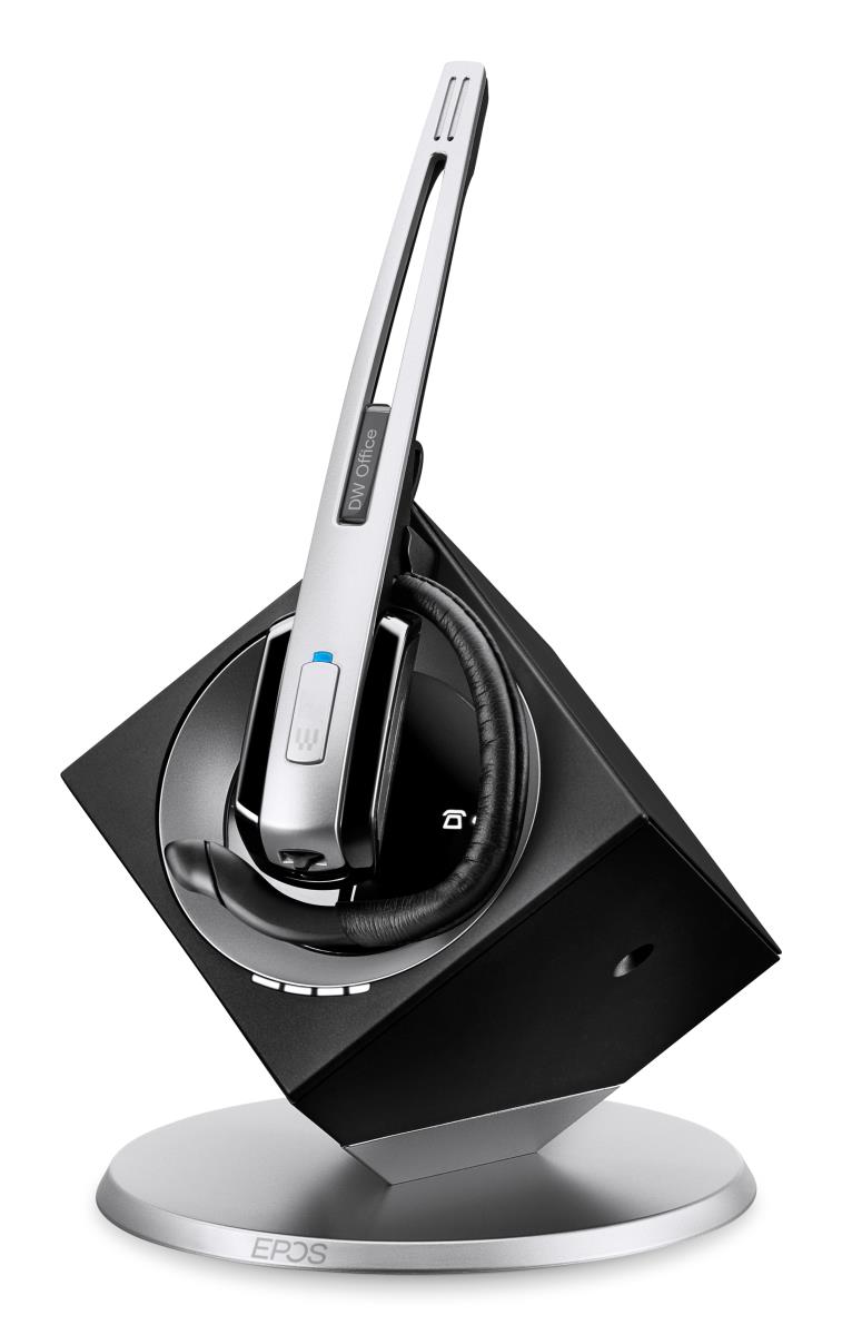 Wireless DECT DW Office ML/ DW 10 ML - MS Lync Mono Headset With Base/ Desk Phone And PC