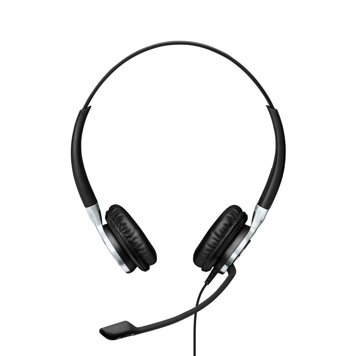 Headset IMPACT SC 662 - Stereo - Easy Disconnect (ED) - Black/Silver