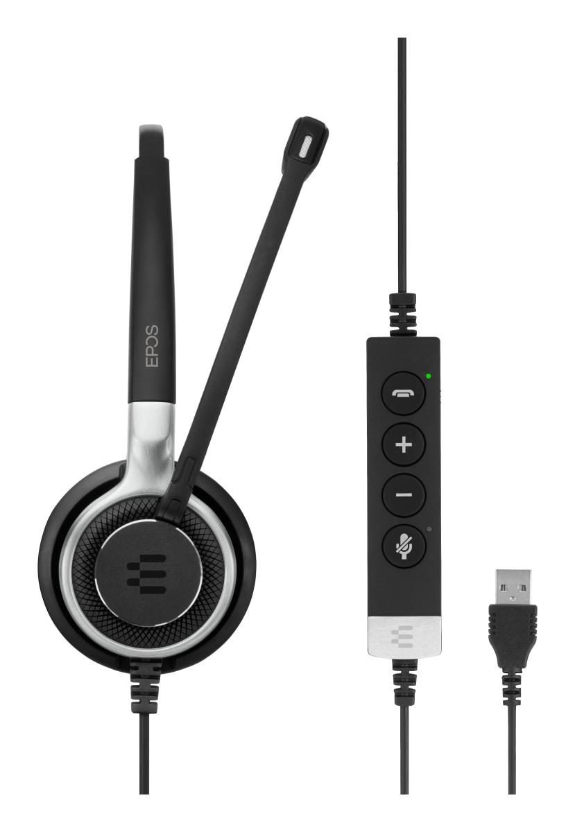 Headset IMPACT SC 660 USB ML - Stereo - USB - Black/Silver