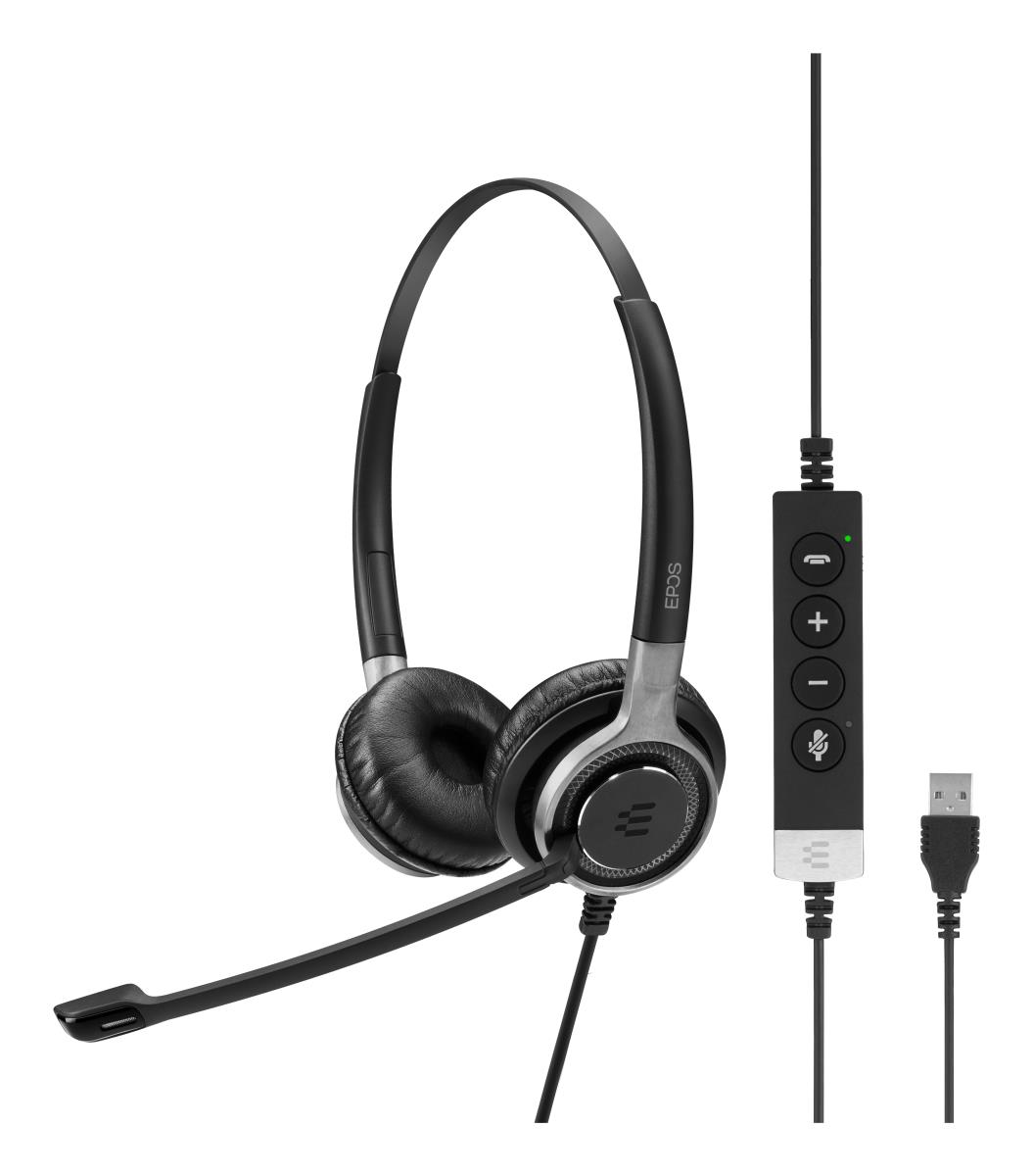 Headset IMPACT SC 660 USB ML - Stereo - USB - Black/Silver