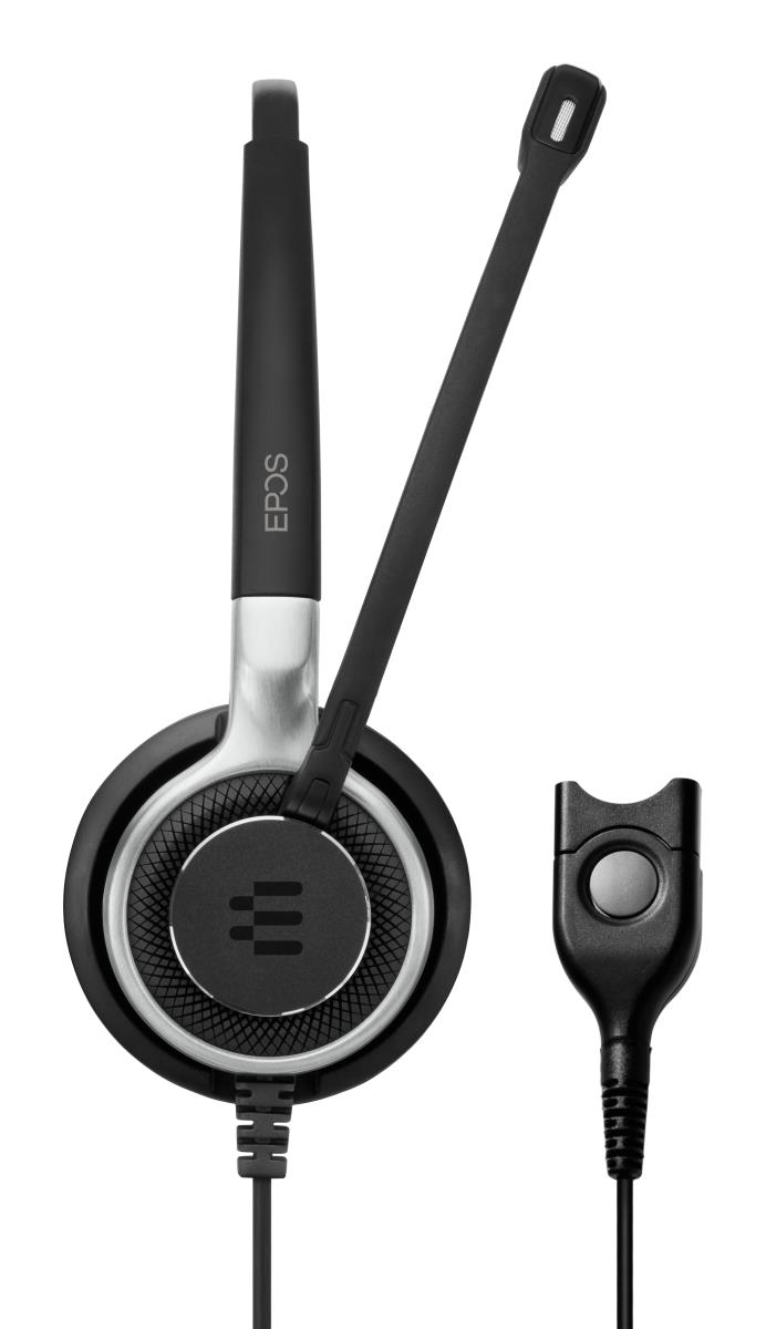 Headset IMPACT SC 638 - Mono - Easy Disconnect (ED) - Black/Silver