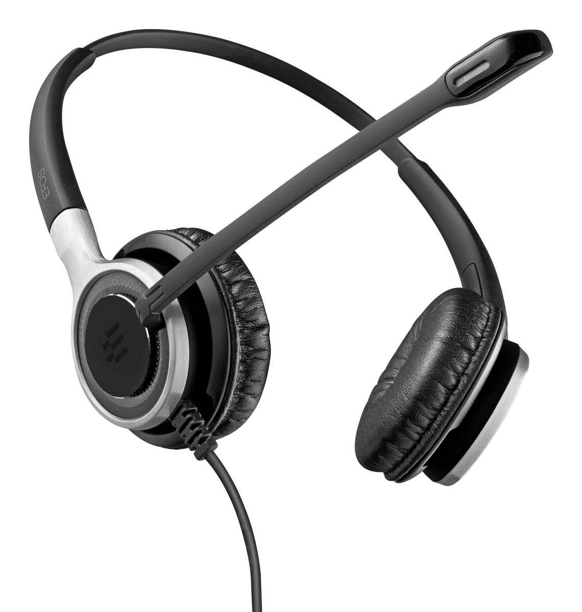 Headset IMPACT SC 668 - Stereo - Easy Disconnect (ED) - Black/Silver