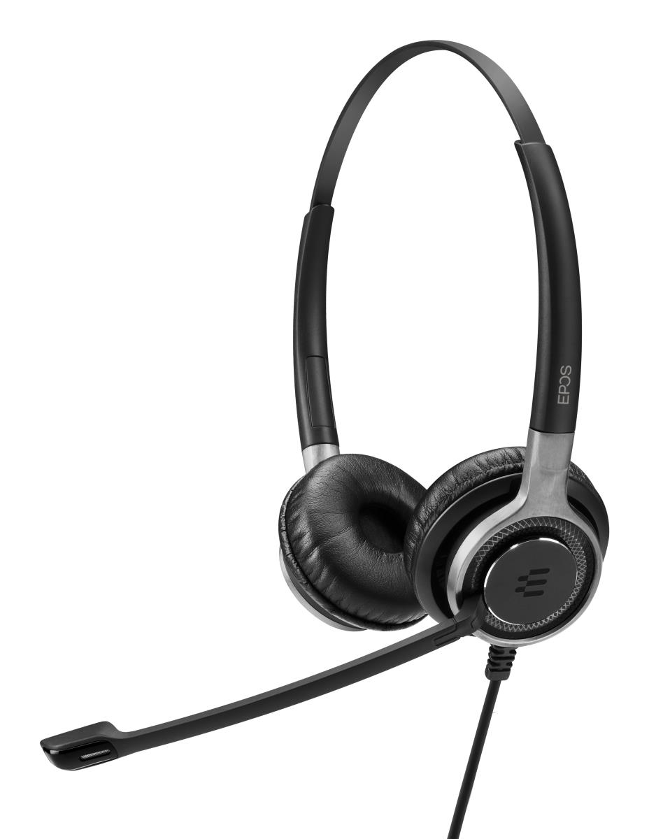Headset IMPACT SC 668 - Stereo - Easy Disconnect (ED) - Black/Silver