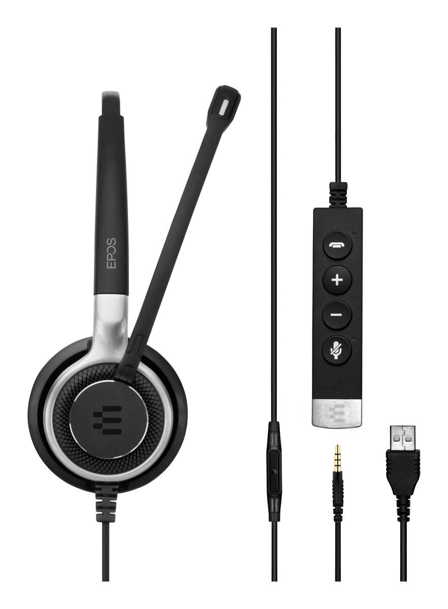 Headset IMPACT SC 635 USB - Mono - 3.5mm/USB-C - Black/Silver