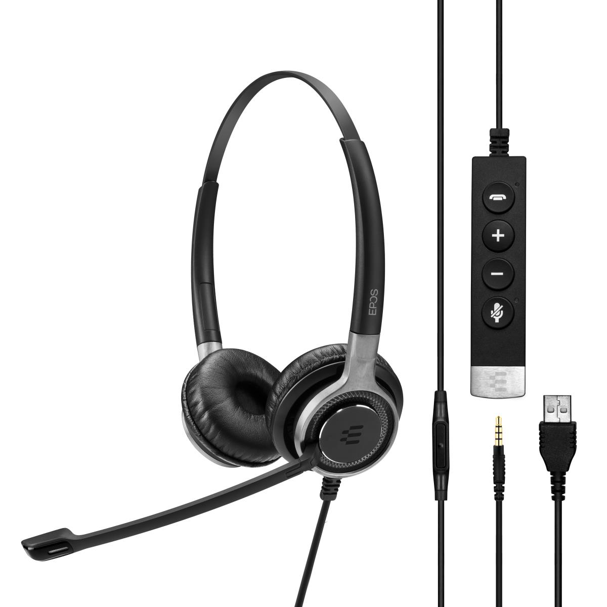 Headset IMPACT SC 660 ANC USB - Stereo - USB - Black/Silver