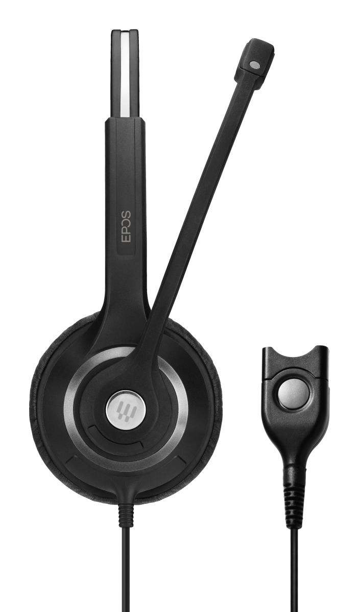 Headset IMPACT SC 268 - Stereo - Easy Disconnect - Black