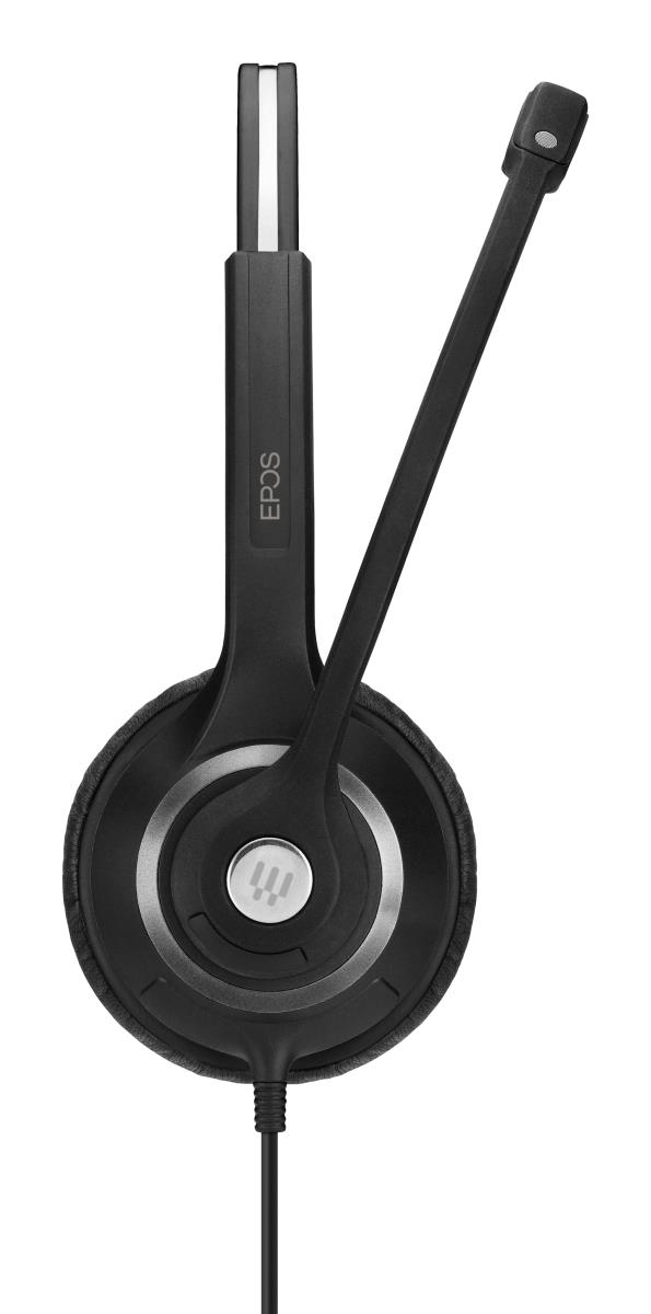 Headset IMPACT SC 268 - Stereo - Easy Disconnect - Black