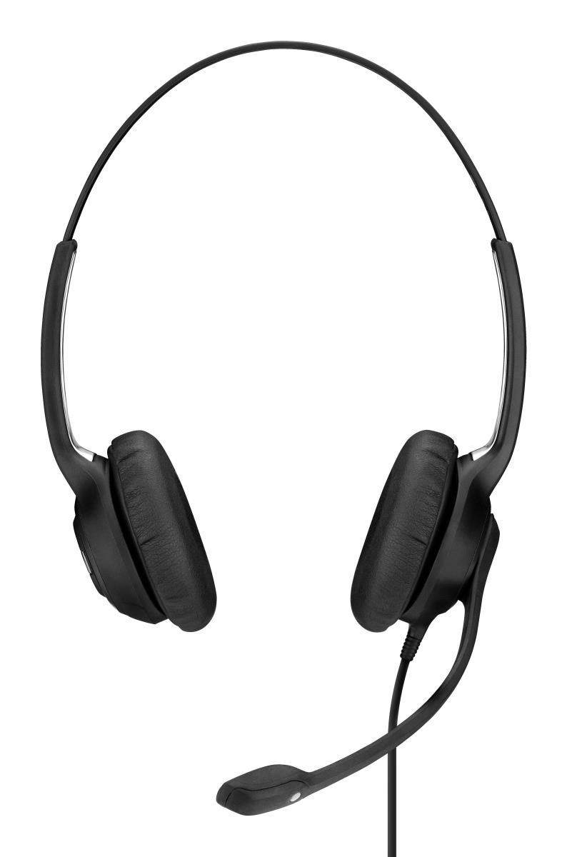 Headset IMPACT SC 268 - Stereo - Easy Disconnect - Black