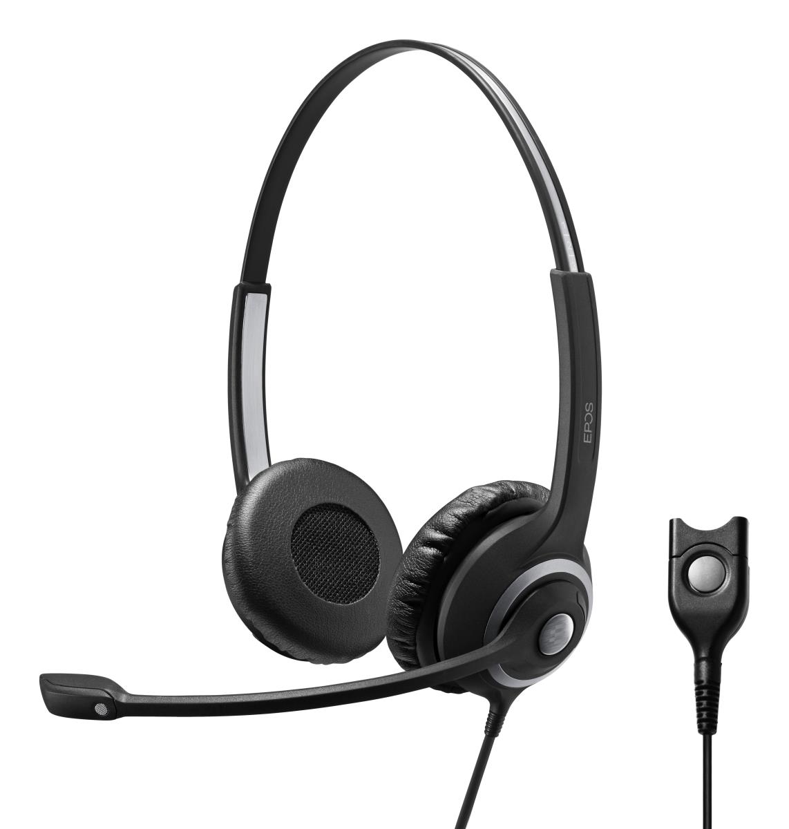 Headset IMPACT SC 268 - Stereo - Easy Disconnect - Black