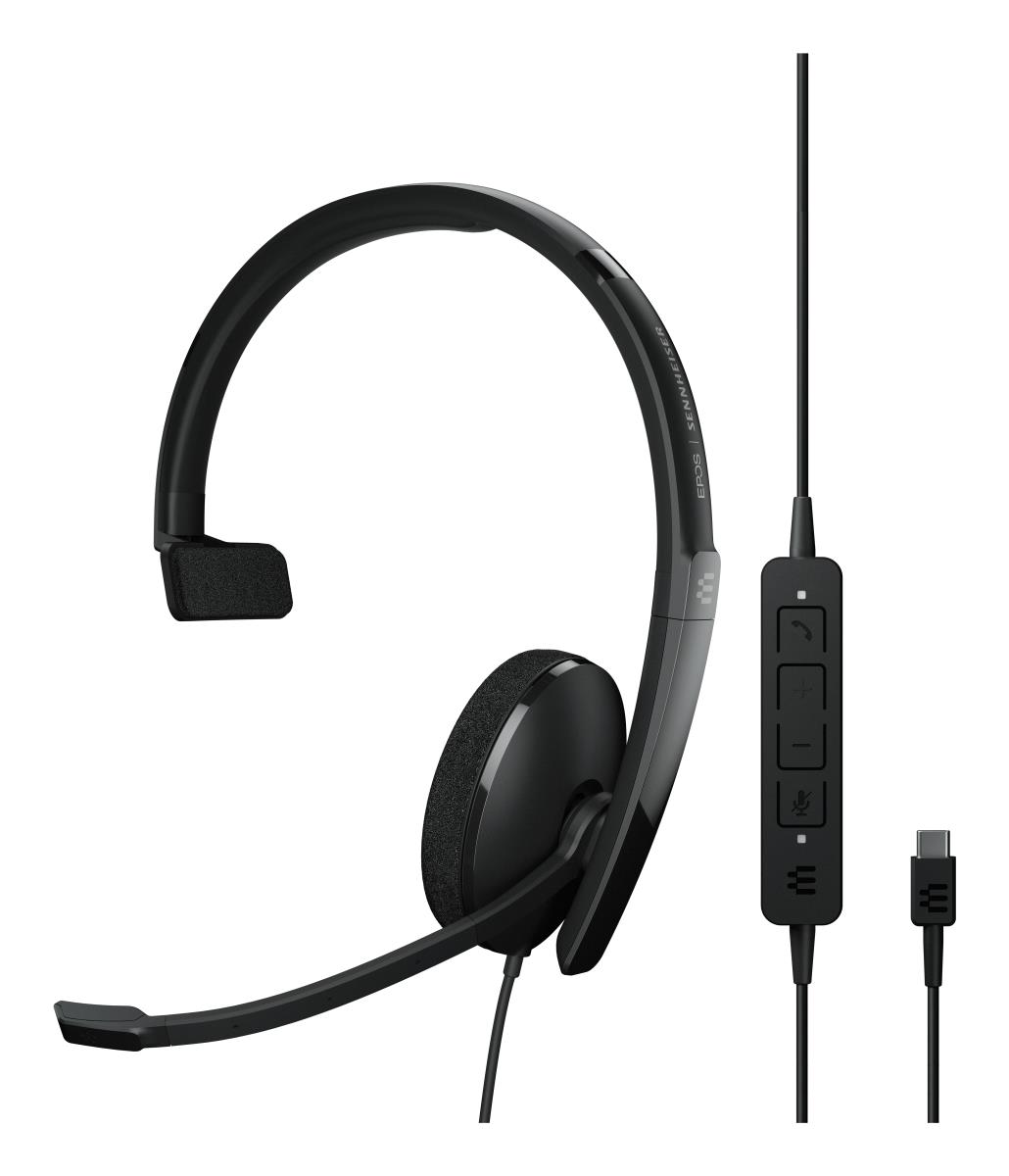 Headset ADAPT 130 USB-C II - Mono - USB-C - Black
