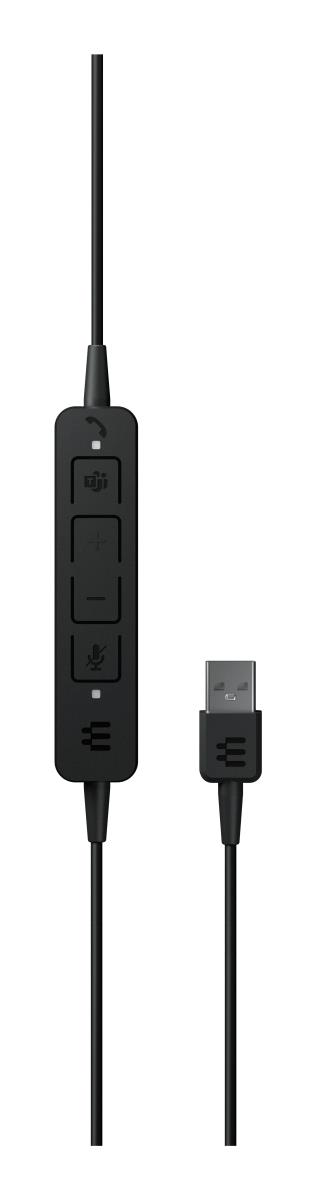 Headset ADAPT 160T USB II - Stereo - USB - Black