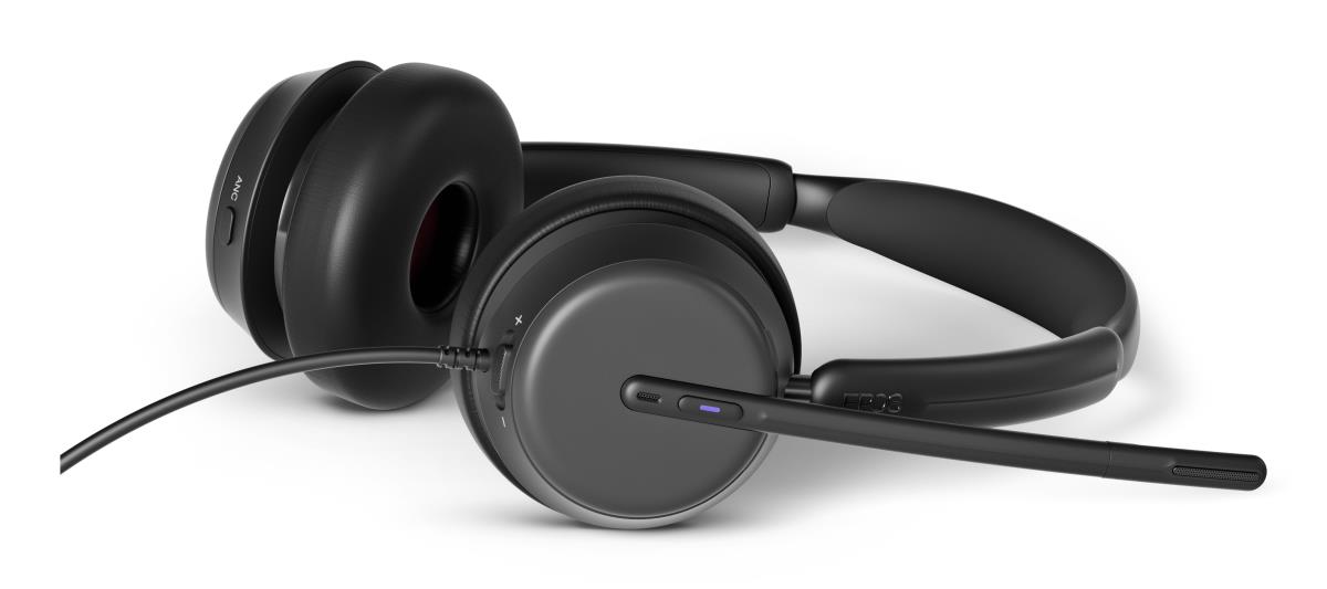 Headset IMPACT 860T ANC - Stereo - USB-C - Black - Certified for Microsoft Teams