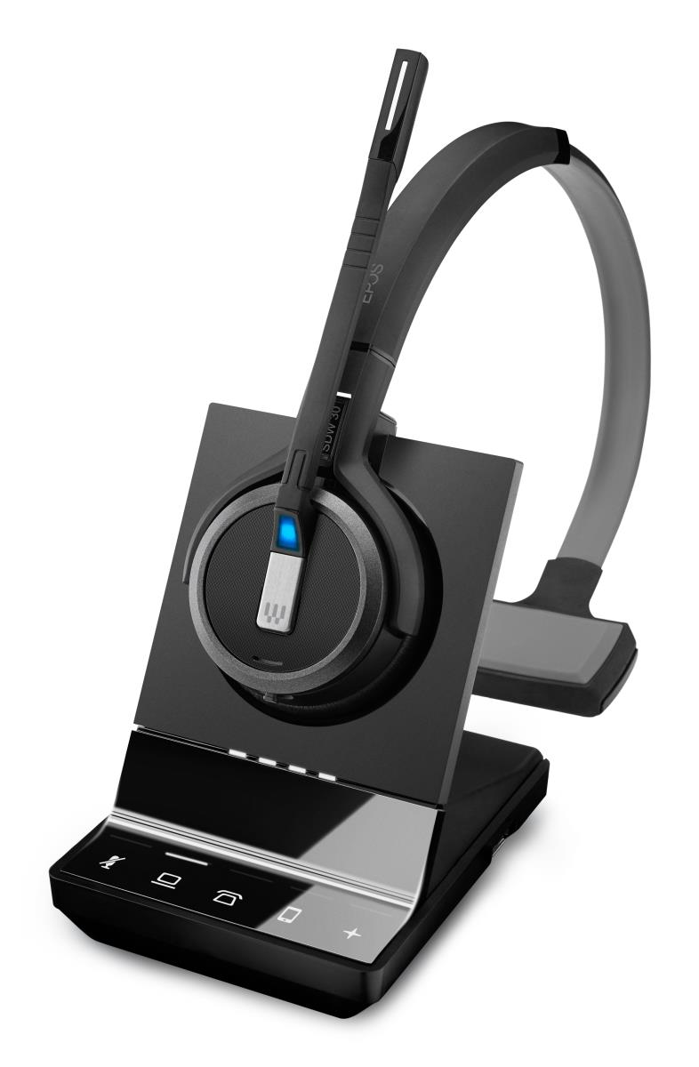 Wireless DECT Headset IMPACT SDW 5035 - Mono - USB/Bluetooth - Black