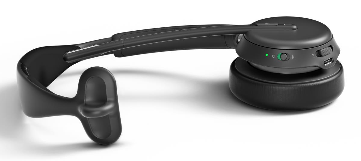 Wireless Headset IMPACT 1030 - Mono - USB-C/Bluetooth - Black