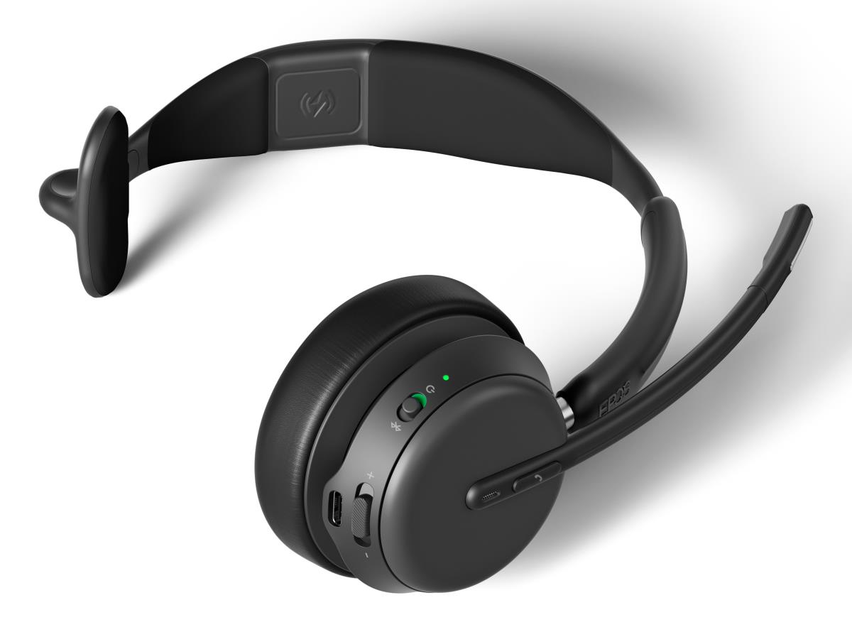 Wireless Headset IMPACT 1030 - Mono - USB-C/Bluetooth - Black