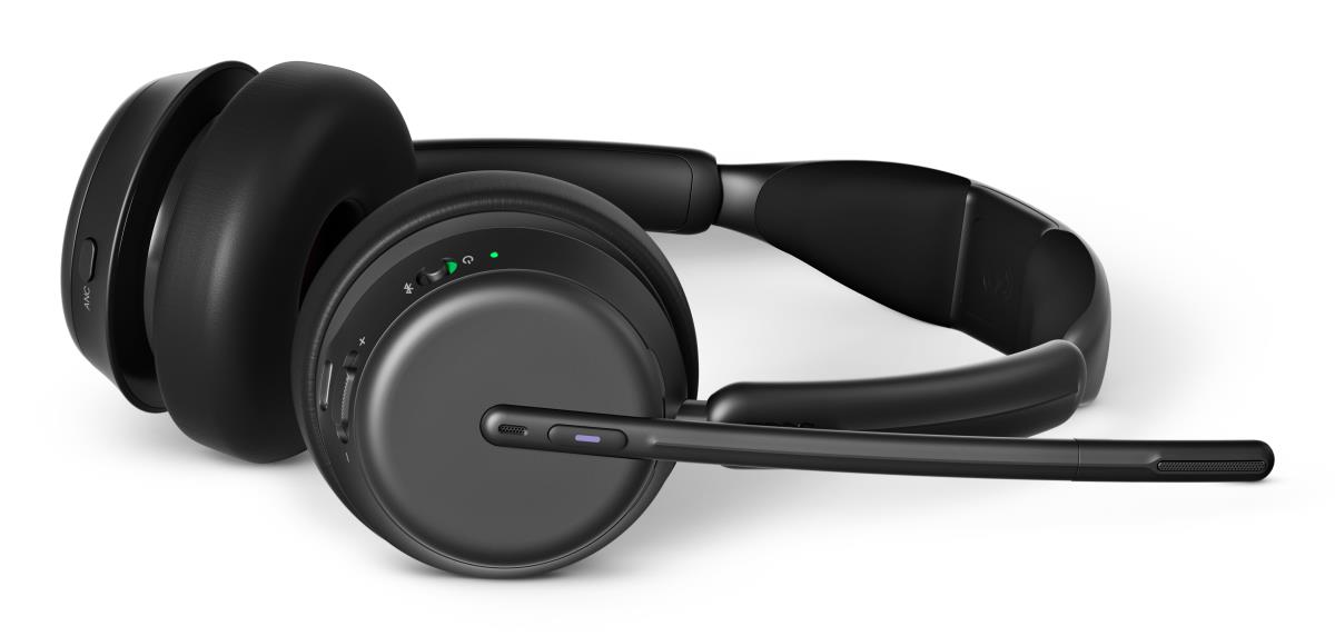 IMPACT 1061T ANC MS TEAMS DUO BT HEADSET W/ STAND 3X MIC USB-C