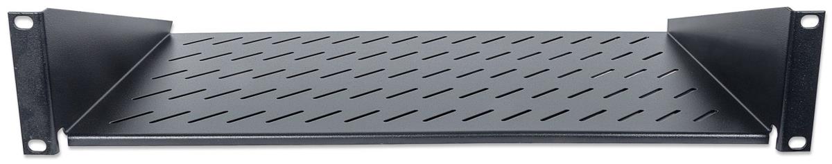 Cantilever Shelp 19in 2u 250mm Depth Black