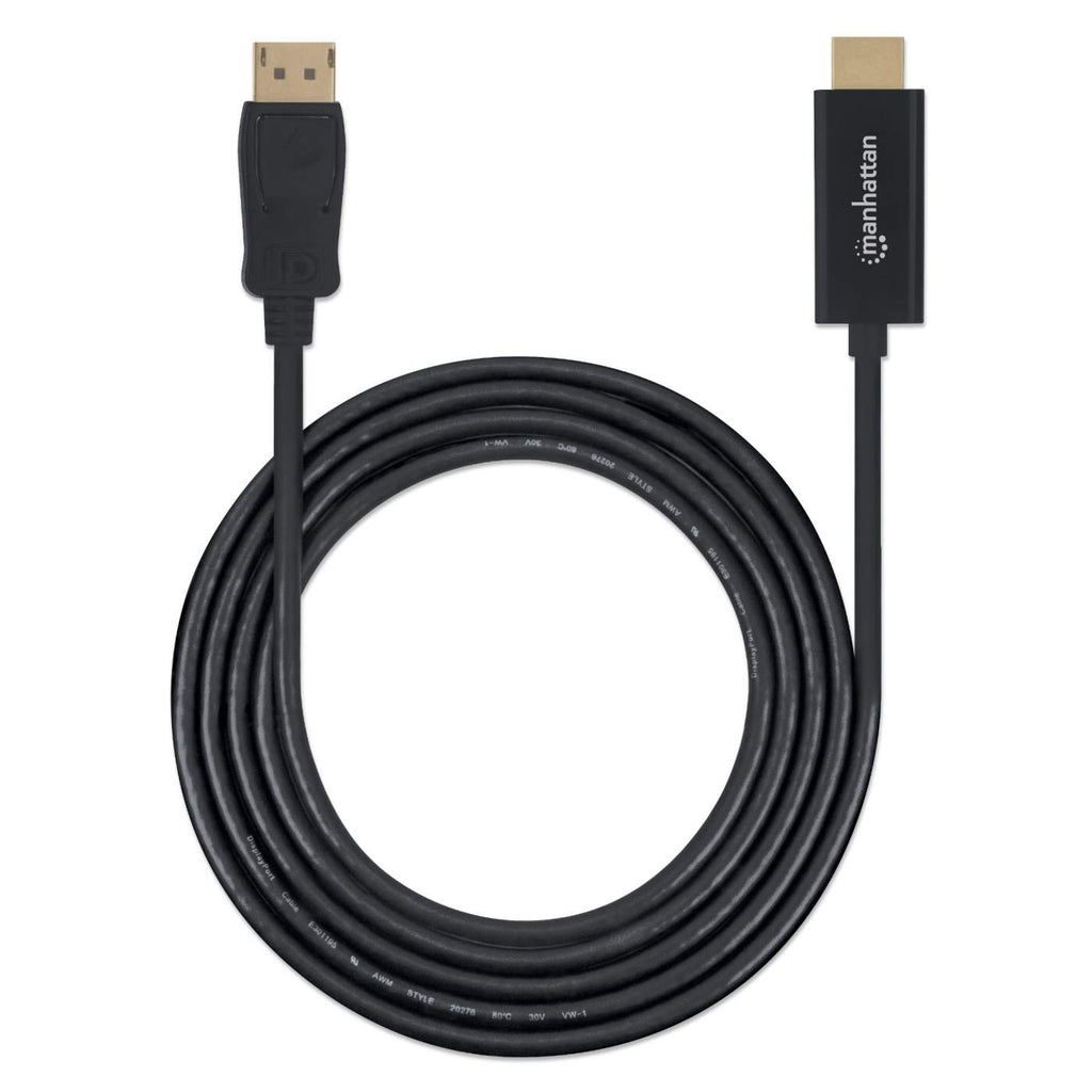 DisplayPort Male To Hdmi Male Cable 1m Black (152662)