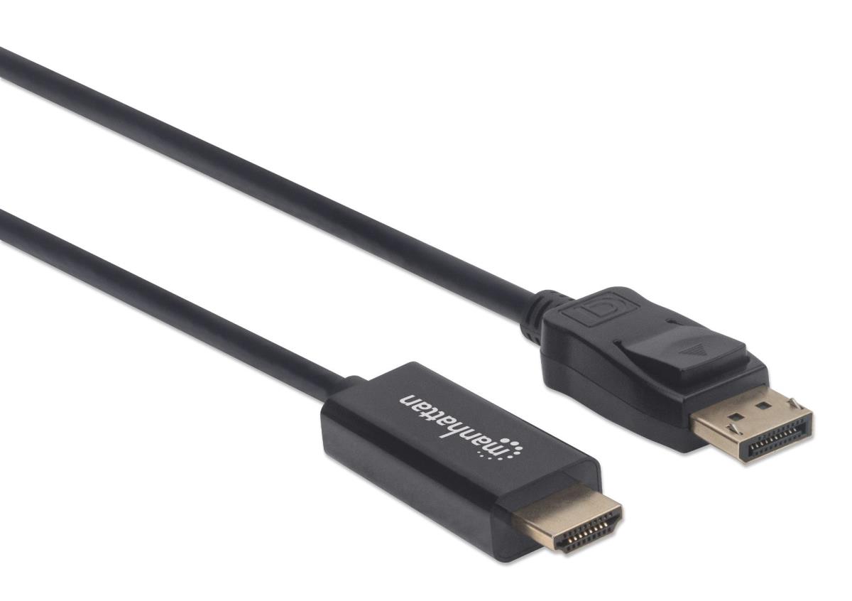 DisplayPort Male To Hdmi Male Cable 2m Black (152679)