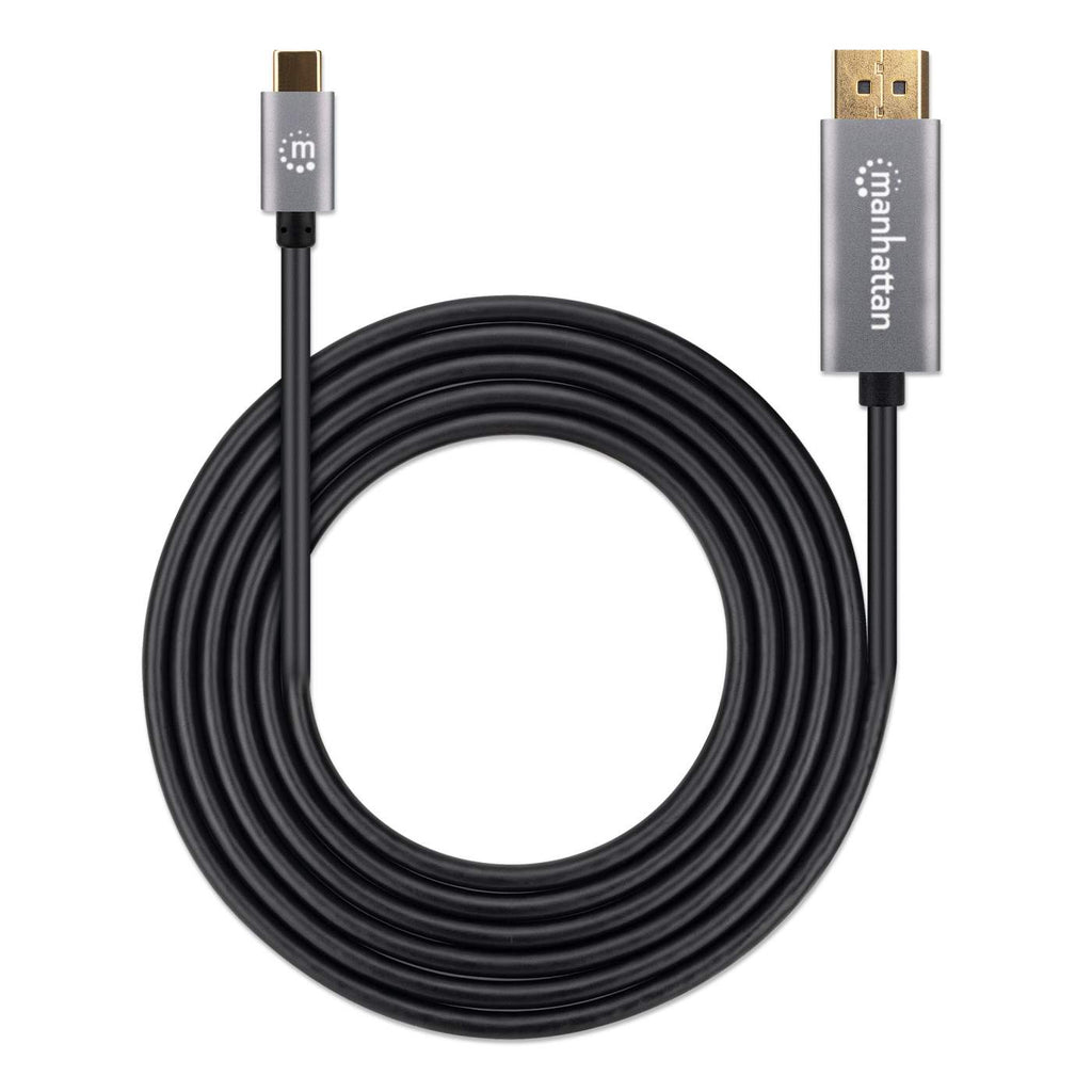 USB-C TO DisplayPort 8K/60HZ 2M -Male/Male Black