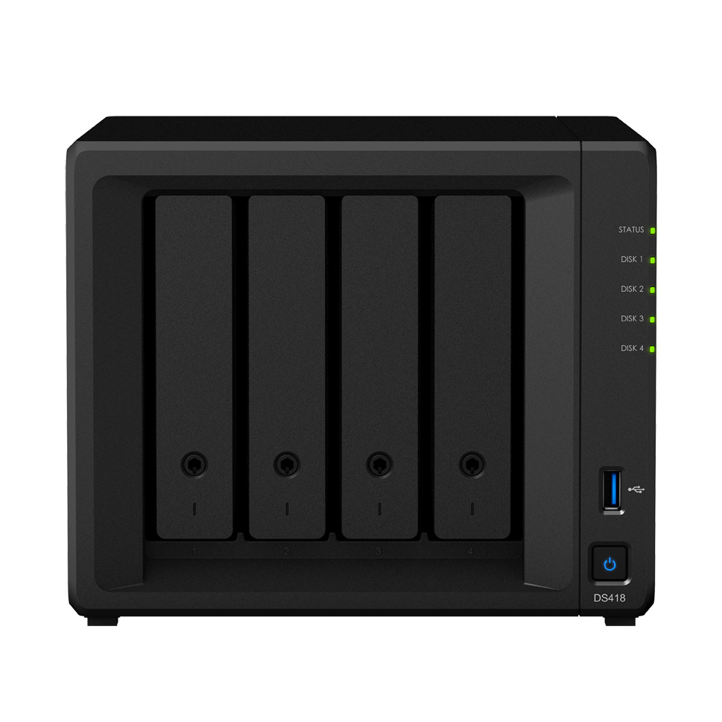 Disk Station Ds418 4bay Nas Server Barebone