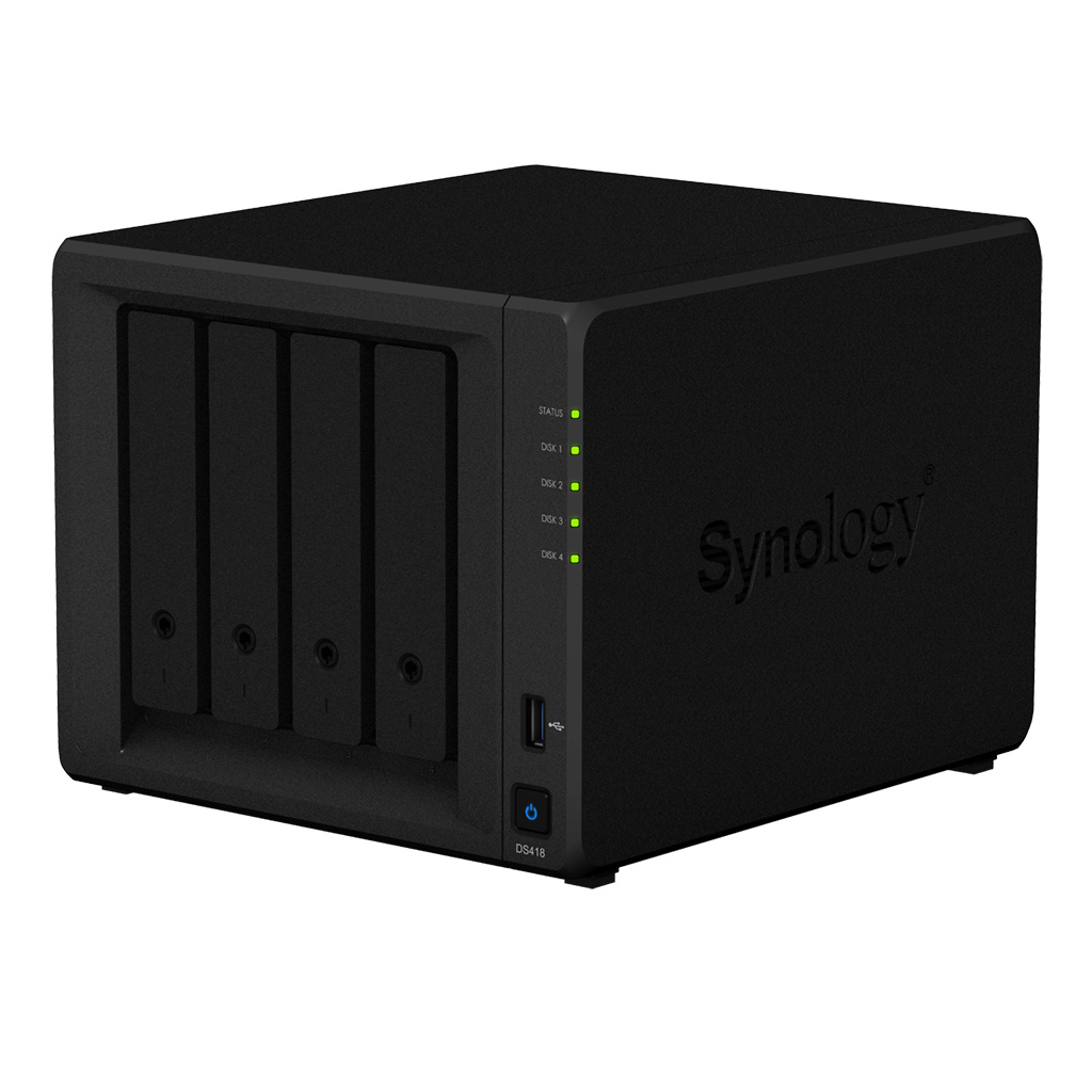 Disk Station Ds418 4bay Nas Server Barebone