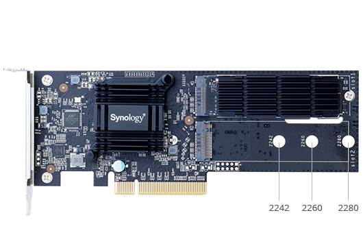 M2d18 - Dual M.2 SSD Adapter Card - Pci-e 2.0