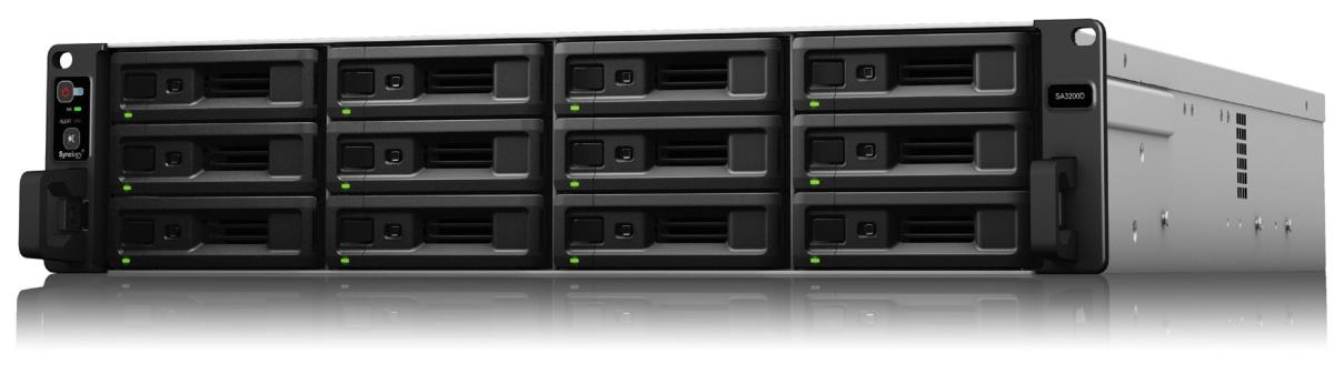 Rackstation Sa3200d 12bay 2u Rackmountable Nas Server Bareborn