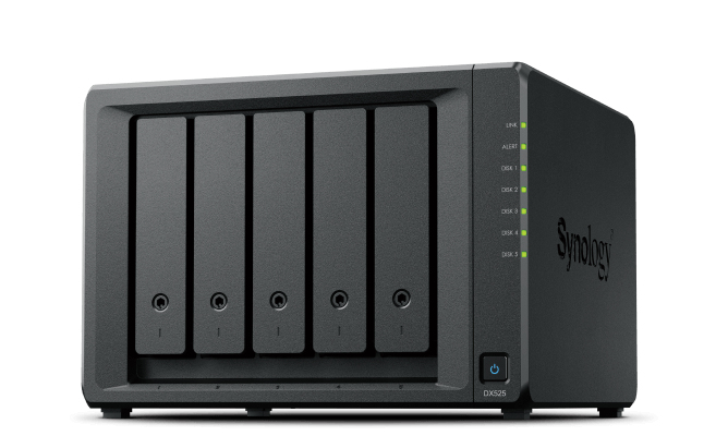 Expansion Unit Dx525 For Ds725+ Ds925+ Ds1525+ Ds1825 With Side-band Management Mechanism