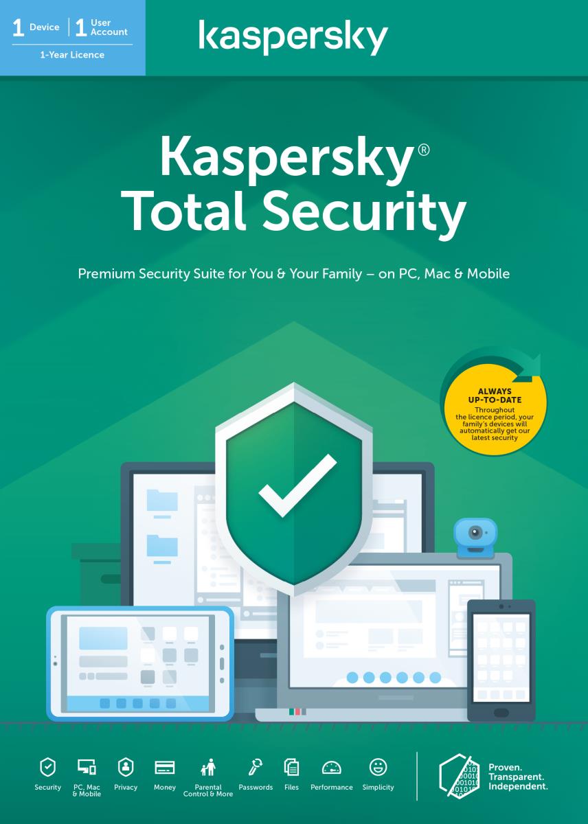 Total Security 2020 - 1 Device - Slim Sierra Bs 1 Year - Benelux Edition