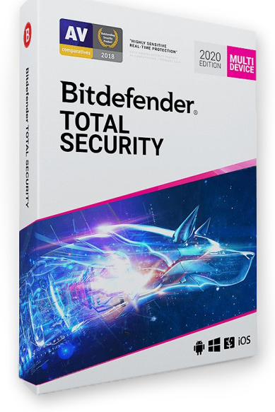Total Security - New License - 3 Device 2 Year - Windows Mac iOS Android