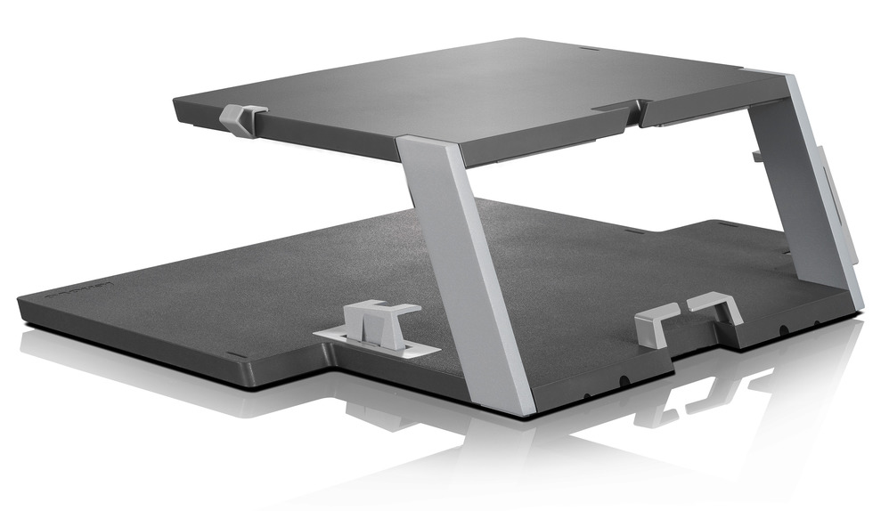 Dual Platform Notebook And Monitor Stand