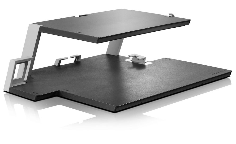 Dual Platform Notebook And Monitor Stand