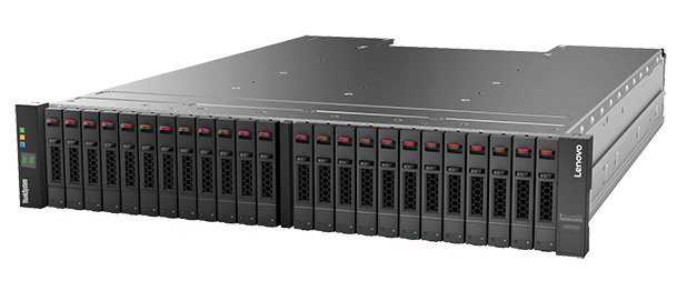 ThinkSystem DS2200 SFF FC/iSCSI Dual Controller Unit