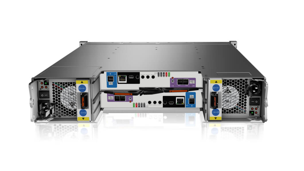 ThinkSystem DS2200 SFF FC/iSCSI Dual Controller Unit