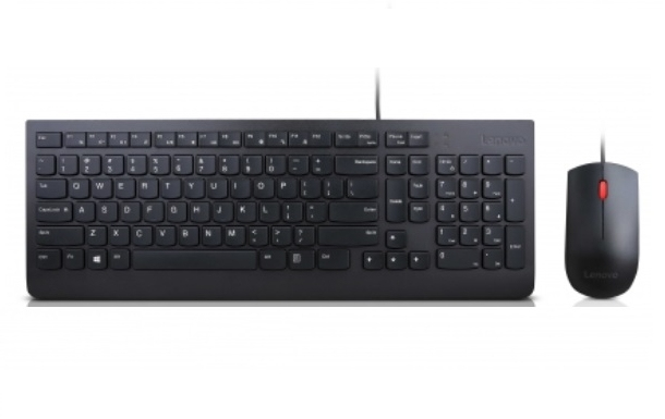 Essential Wired Keyboard and Mouse Combo - Spanish
