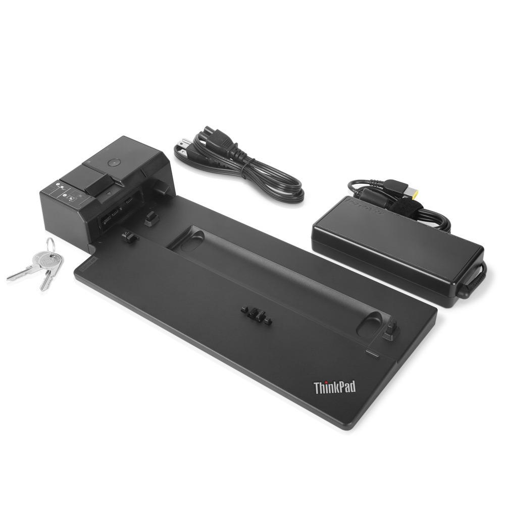 Docking Station ThinkPad Ultra - 4x USB 3.1 / 2x USB-C / Gigabit Ethernet / 2x DP / HDMI / VGA - 135W AC Adapter (slim tip) Uk