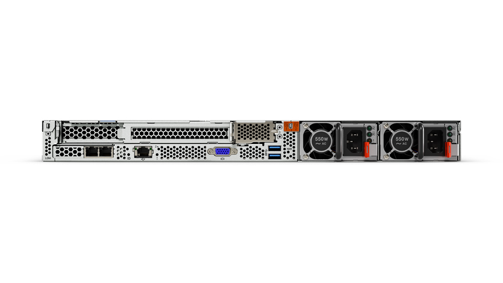 ThinkSystem SR630 7X02 - Server - rack-mountable - 1U - 2-way - 1 x Xeon Gold 6140 / 2.3 GHz (7X02A00REA)