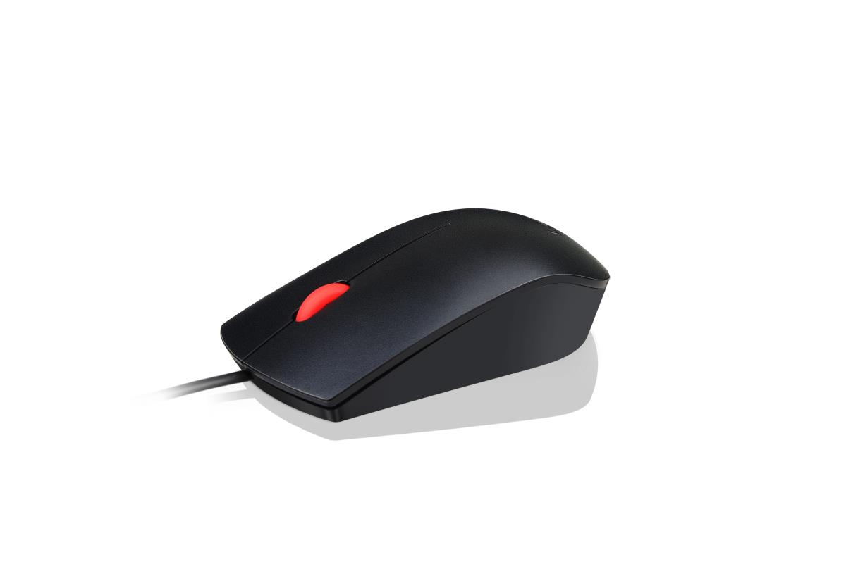 Wired Mouse - Essential - USB - optical - Black