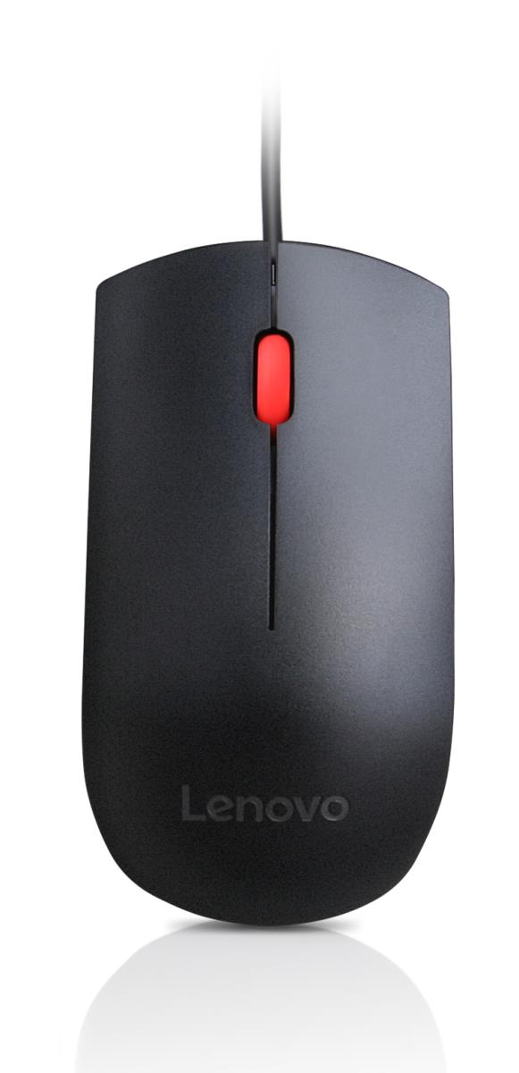 Wired Mouse - Essential - USB - optical - Black