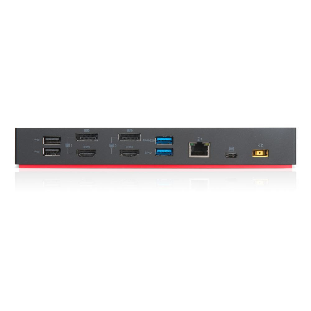 Docking Station ThinkPad Hybrid USB-C with USB-A Dock - 3x USB 3.1 / 2x USB 2.0 / USB-C / Gigabit Ethernet / 2x DP / 2x HDMI - Switzerland