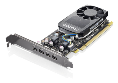 Graphic Card NVIDIA Quadro P620 2GB 4x Mini Dp For ThinkStation Tower Hp Bracket