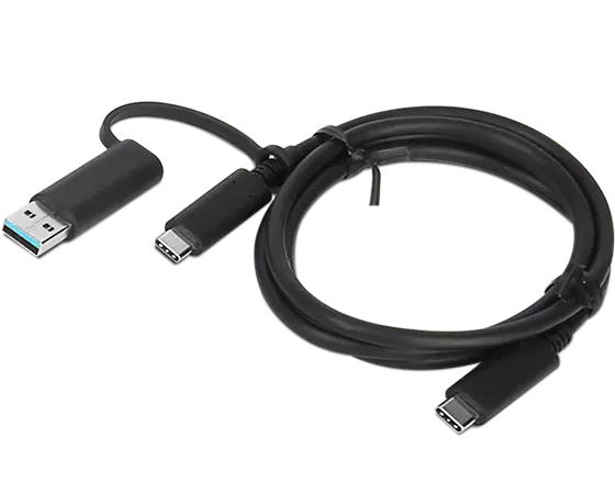 Hybrid USB-C with USB-A Cable