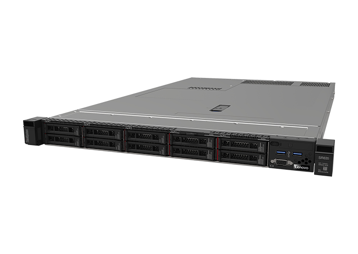 ThinkSystem SR635 - Epyc 7302P - 32GB Ram - 10x 2.5in (6xSAS + 4xAny) - 750W