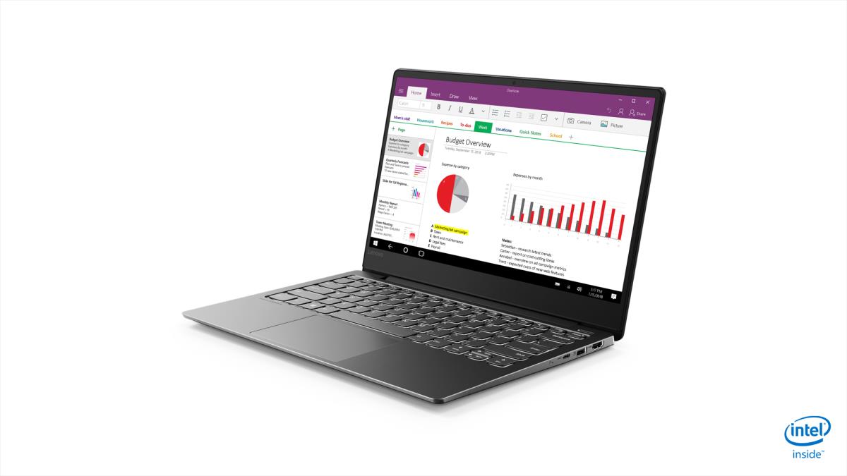 IdeaPad S530 - 13.3in - i7 8565U - 16GB Ram - 512GB - Win10 Home - Onyx Black - Azerty Belgian